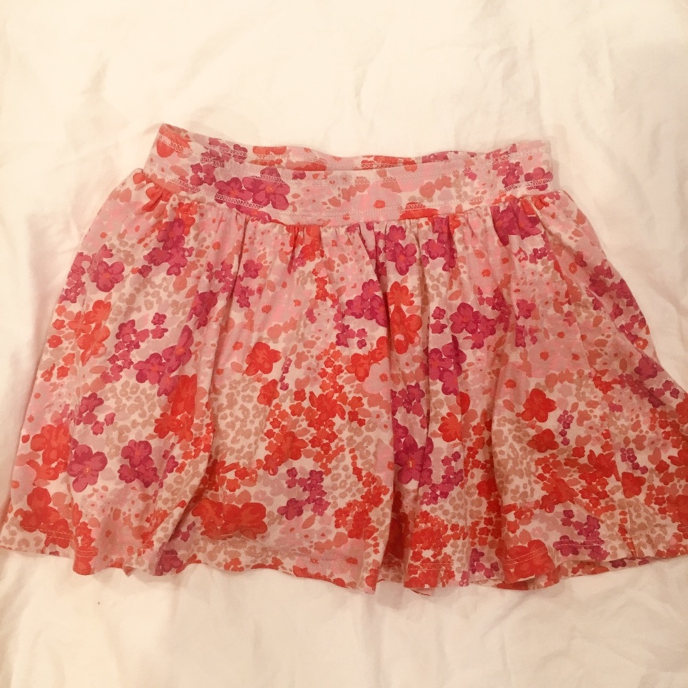 Girls Old Navy Floral Skirt